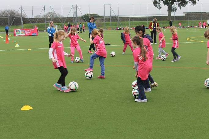 BIGGEST EVER GIRLS FOOTBALL FESTIVAL HELD IN COUNTY!